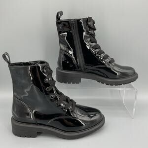 NEW Alfani Women’s Terissa Lace up Booties Black Size 5M
